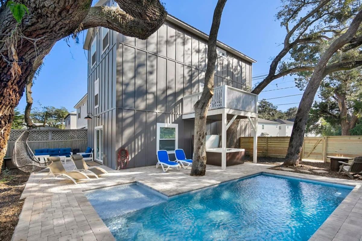 Downtown St Aug Home By Fountain Of Youth Pool Spa By Beach Add Golf Cart St. Augustine Exterior foto