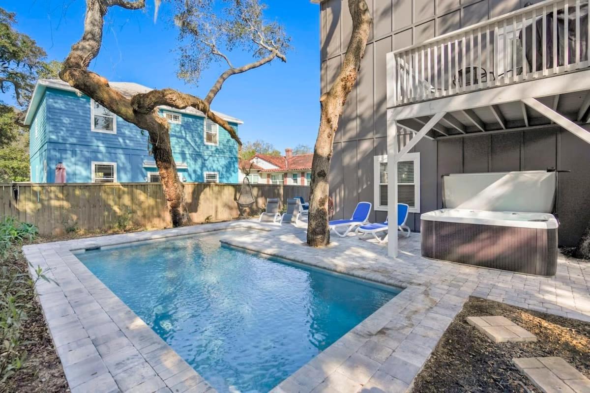 Downtown St Aug Home By Fountain Of Youth Pool Spa By Beach Add Golf Cart St. Augustine Exterior foto